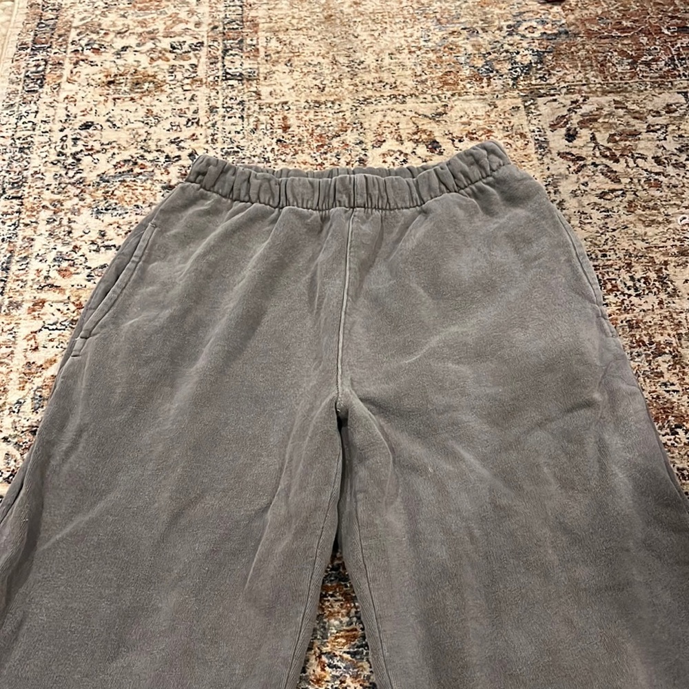 Grey Rosa brandy Melville sweatpants